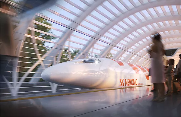 Nevomo Maglev Hyperloop 기술과 Ansys 시뮬레이션