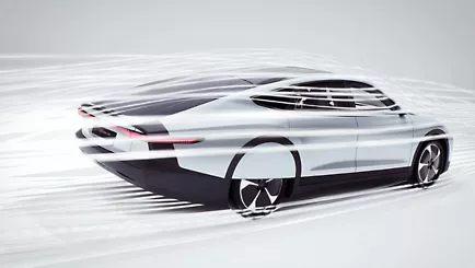Ansys Fluent로 설계한 Lightyear One 차체 공기 흐름