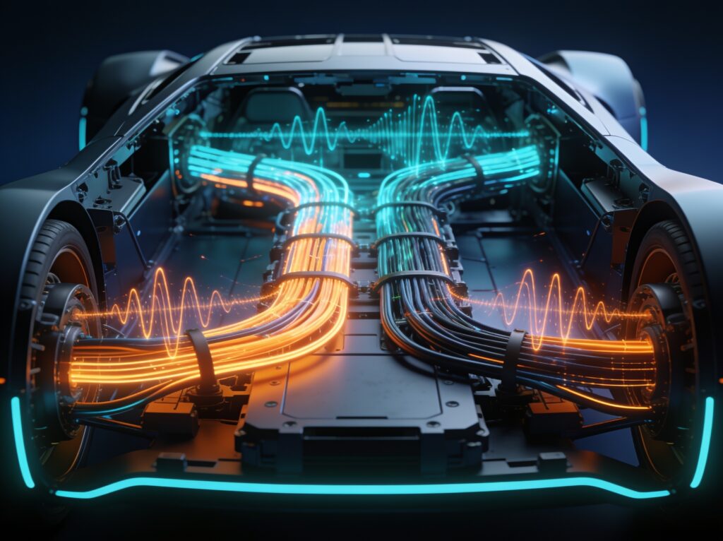 자율주행 차량의 케이블 하네스 EMI EMC 문제와 Ansys HFSS EMA3D 해석