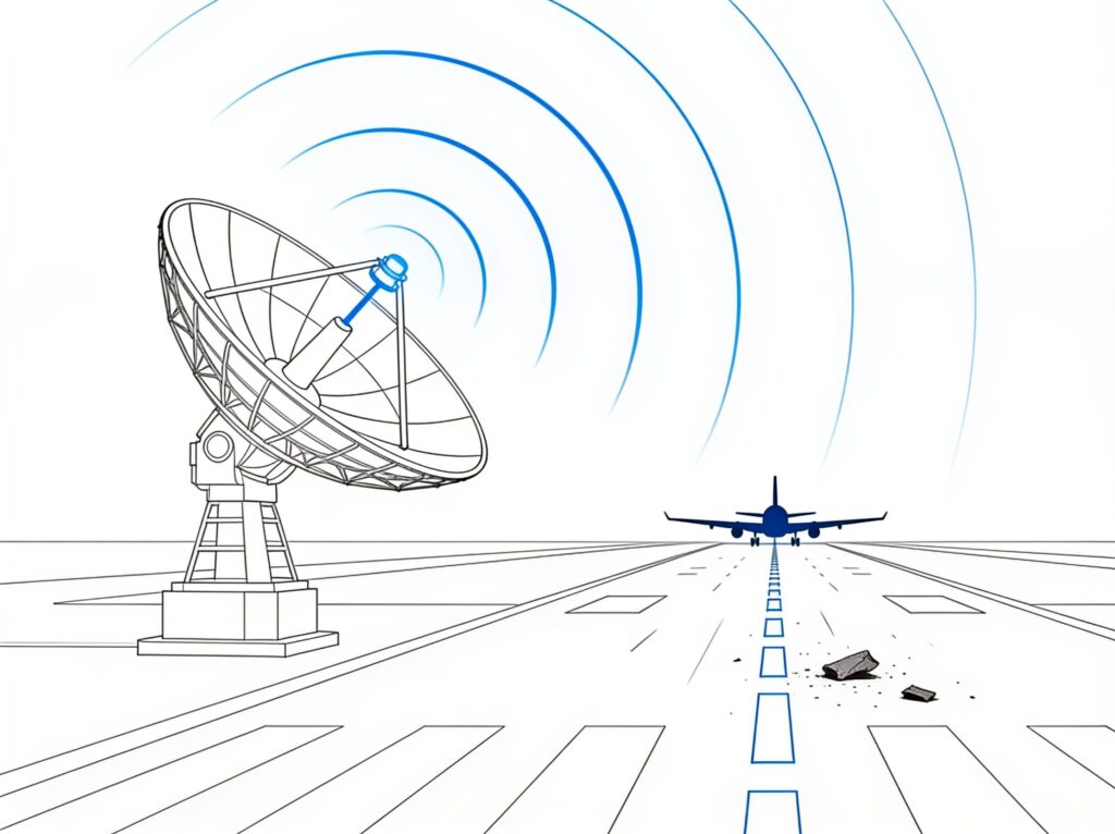 Millimeter Wave Radar를 활용해 활주로 위 FOD 이물질을 탐지하는 기술