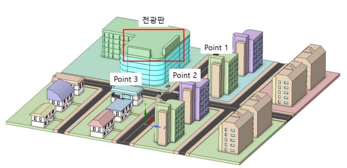 4. 도심 모델링 (Ansys SpaceClaim)