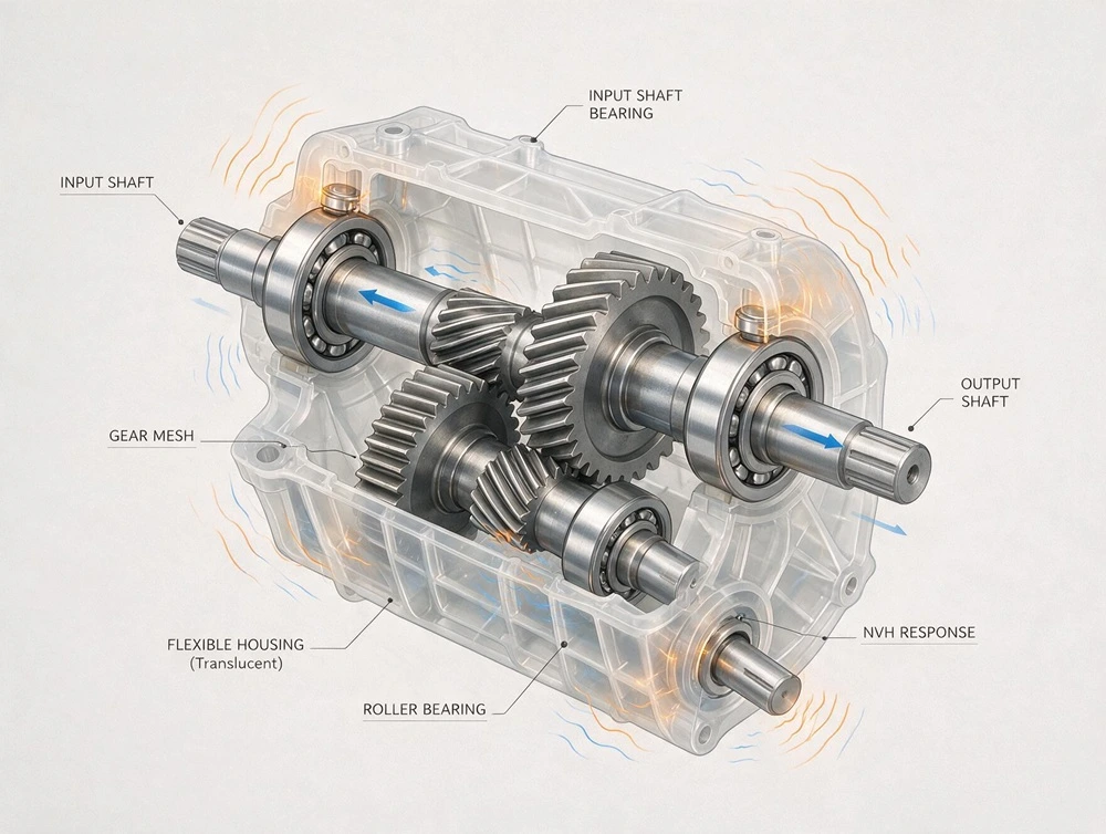 Ansys Motion EasyFlex 기반 NVH 고주파 진동과 유연체 해석