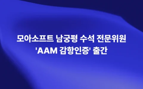 모아소프트 남궁평 수석 전문위원 AAM 감항인증 출간