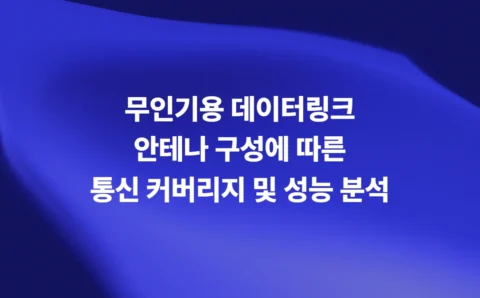 무인기용 데이터링크 안테나 구성에 따른 통신 커버리지 및 성능 분석