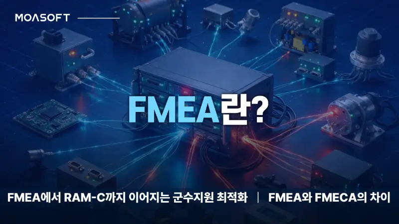 FMEA 고장 형태 및 영향 분석의 개념을 소개하는 이미지