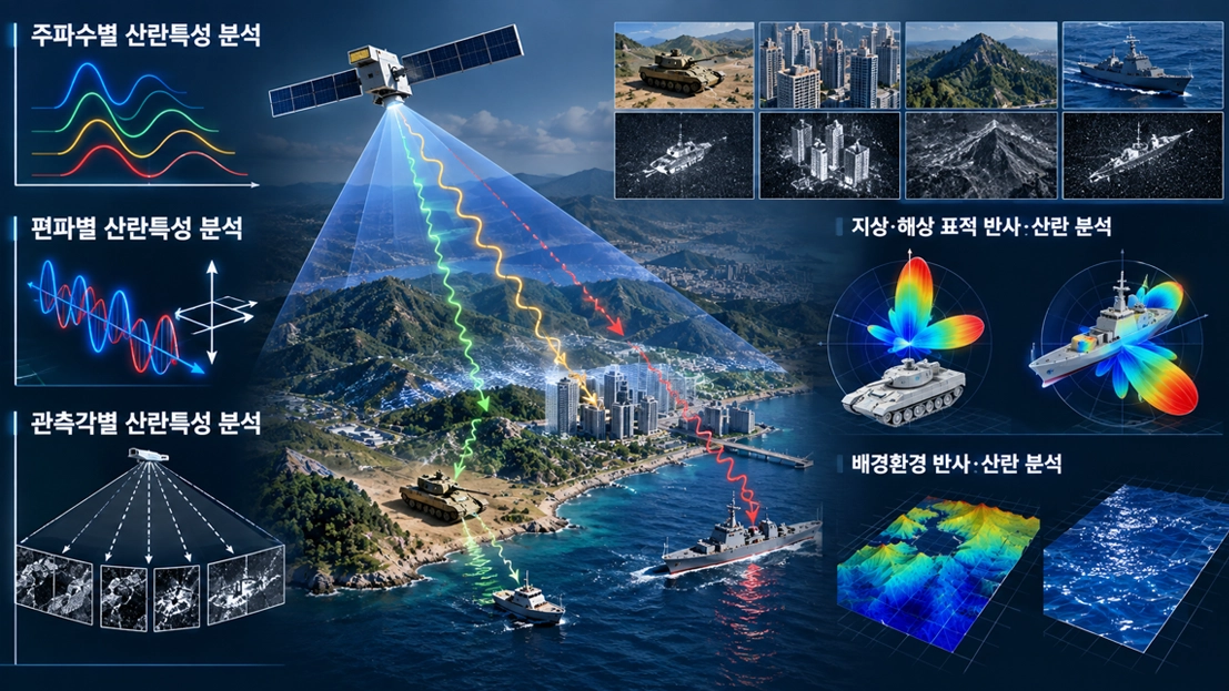SAR 센서 모델링 및 전자파 산란 분석