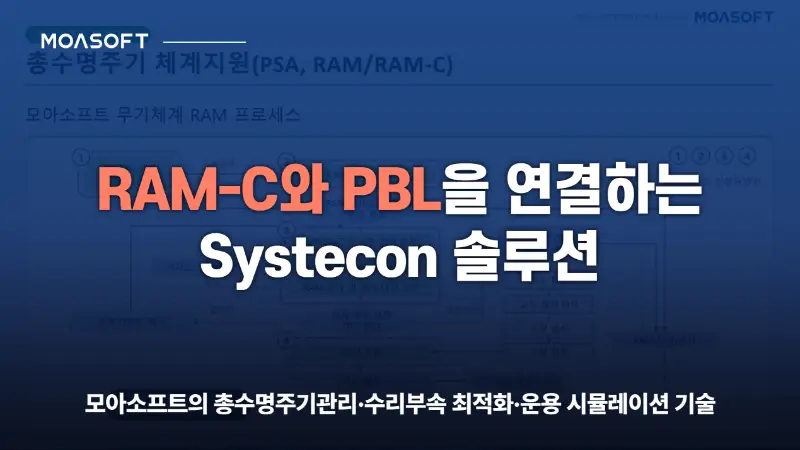 RAM-C와 PBL을 연결하는 Systecon 총수명주기관리 솔루션